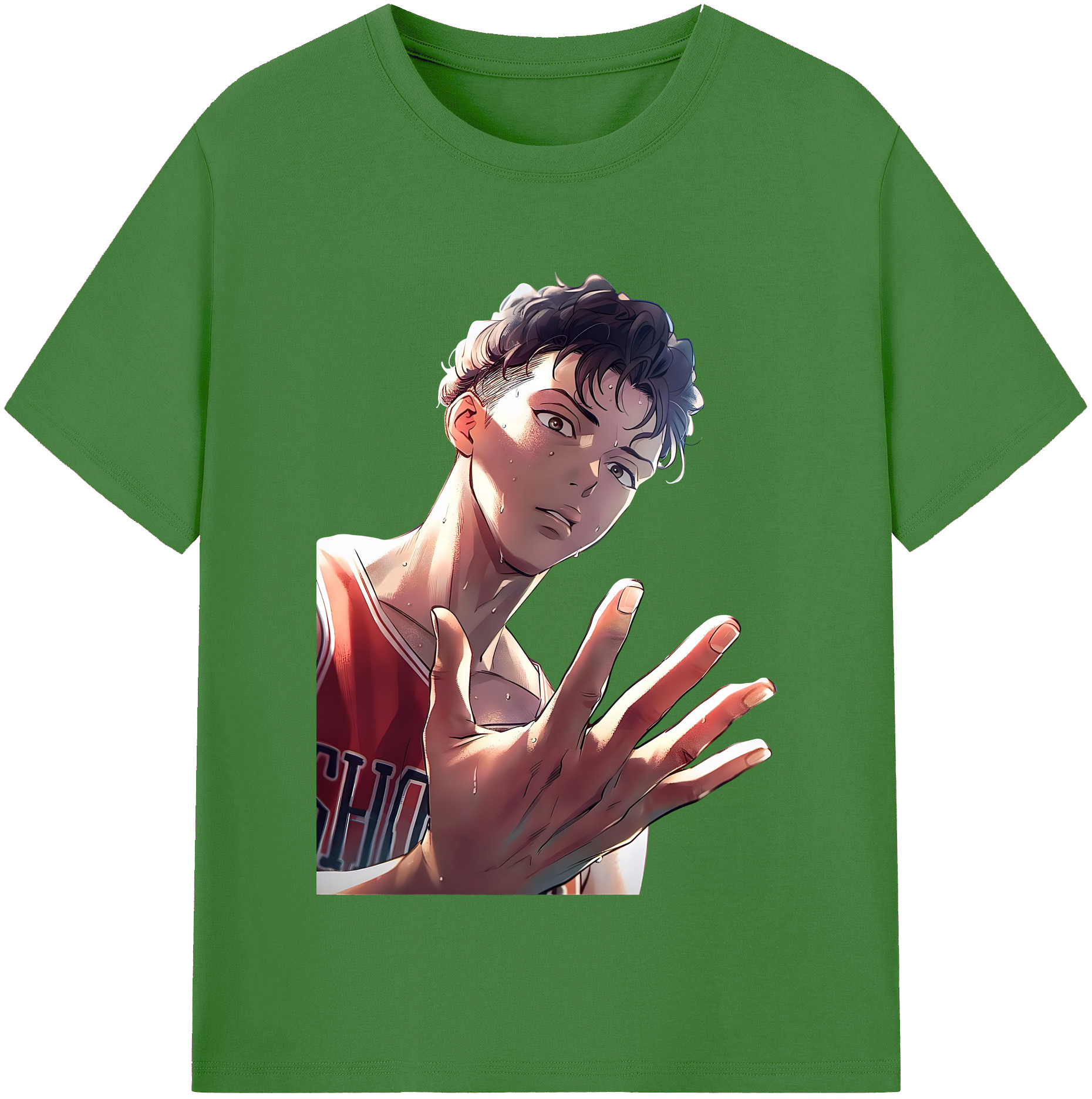 （画像用） SLAM DUNK／スラムダンク レディースカジュアルプリントTシャツ（綿100％）
